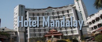 Hotel Mandalay in upper Myanmar