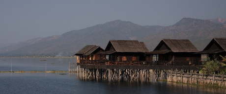 Cottages in Inle