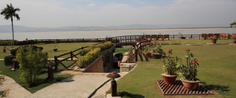 A view of Ayeyarwaddy River from Bagan.