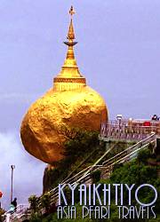 Kyaikhtiyo Pagoda on the Golden Rock