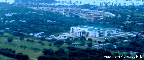 A View from Mandalay Hills.