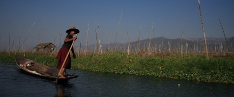 Inle Lake in Myanmar