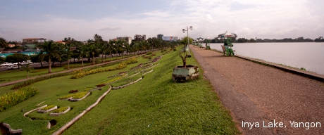 Inya Lake, Yangon.