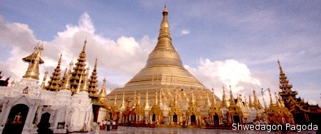 Shwedagon Pagoda in Yangon