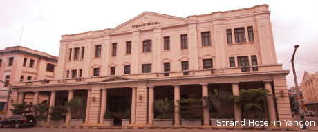 Strand Hotel in Yangon.