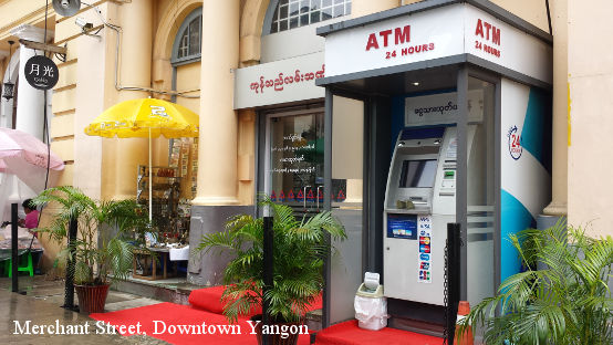 Merchant Street, Yangon.